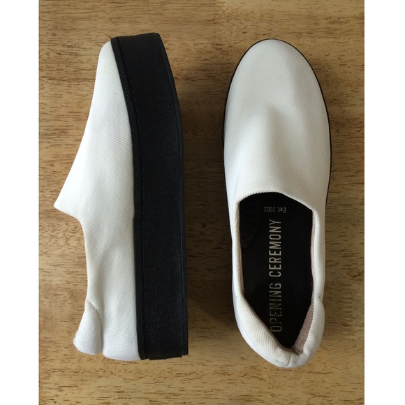 SOLD - Opening Ceremony Slip-on Platform Sneakers - Picture 1 of 7